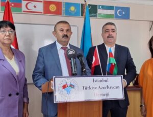 İstanbul Türkiye Azerbaycan Dernek Başkanı Sefer Karakoyunlu Basın Açıklaması