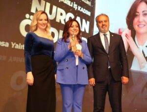 Nurcan Özdemir’e Yılın Başarılı İş Kadını Ödülü