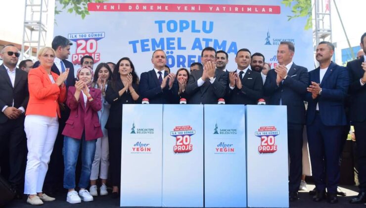 Sancaktepe’ye 20 Yeni Kalıcı Eser