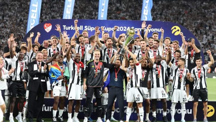Super Kupa Şampiyonu Beşiktaş Oldu