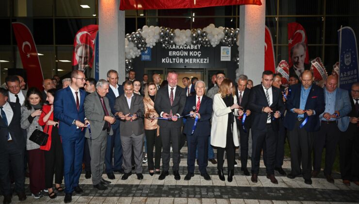 Bursa Karacabey Ergün Koç Kültür Merkezi Açıldı