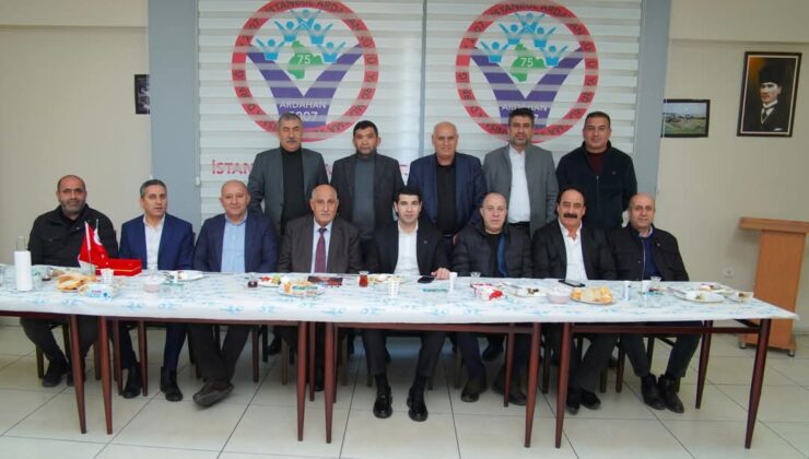 Ardahan Kültürevi, Başkan Çaykara’yı Ağırladı