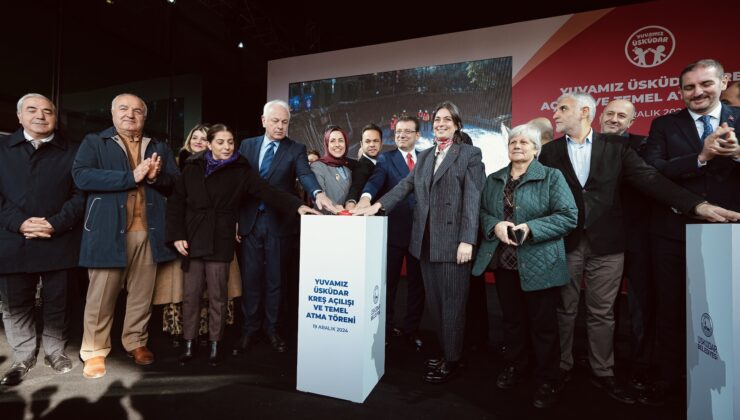 Üsküdar’da Kreş Açılışı ve Temel Atma Töreni