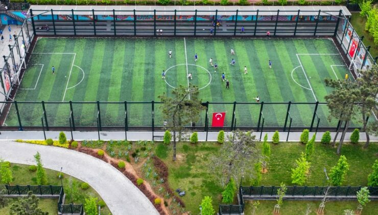 Ümraniye’de 93 Yeni Saha Hizmete Sunuldu