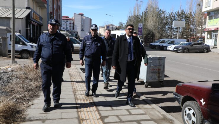 Kars Belediyesi’nden Kaldırım İşgallerine Karşı Denetim