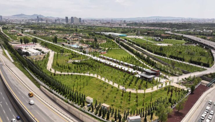 Ankara’ya 940 Metrekarelik Dev Yeşil Alan