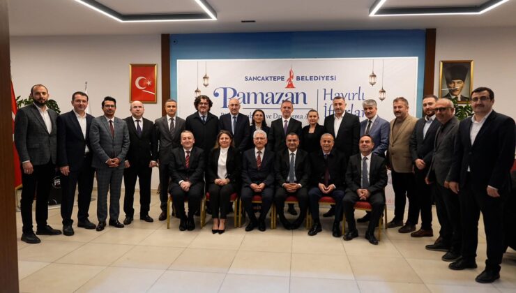 Sancaktepe Protokolünü İftar Sofrasında Buluştu