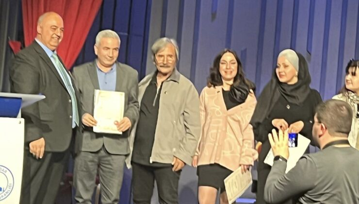 Gazeteci Erkan Sarıkaya’ya Basın Onur Belgesi