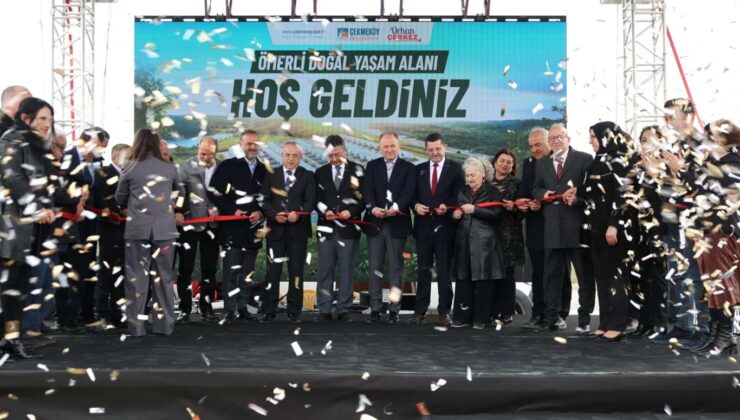 Çekmeköy’de Doğal Yaşam Alanı Hizmete Açıldı