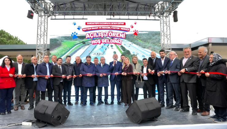 Sancaktepe’de Hayvan Bakım ve Rehabilitasyon Merkezi Açıldı
