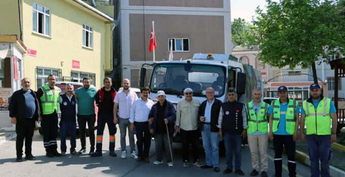 Maltepe’de bahar temizliği devam ediyor