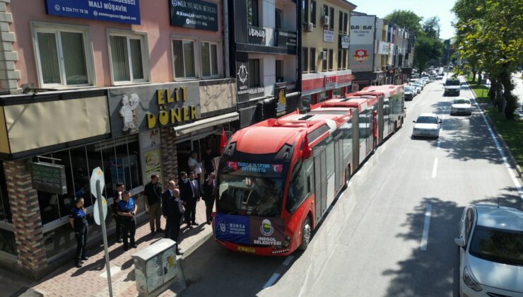 Bursa İnegöl’e metrobüs geliyor
