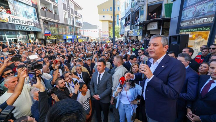 YENİ Parti Lideri Özgür Özel’in Ardahan Ziyareti