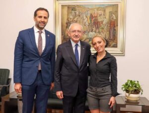 Naz Arıcı, Kılıçdaroğlu İle Görüştü