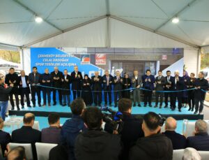 Çekmeköy Celal Erdoğan Spor Tesisleri Açıldı