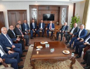 Çekmeköy Muhtarlarlarından Başkan Çerkez’e Ziyaret
