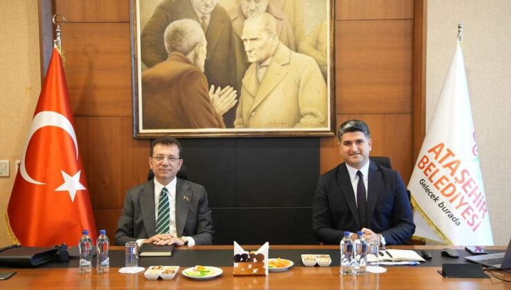 İmamoğlu, Ataşehir Belediyesi’ni Ziyaret Etti