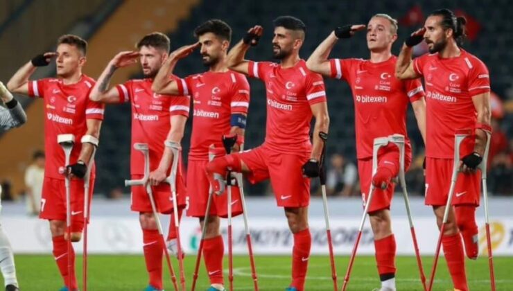 Ampute Futbol Milli Takımı Avrupa Şampiyonu Oldu