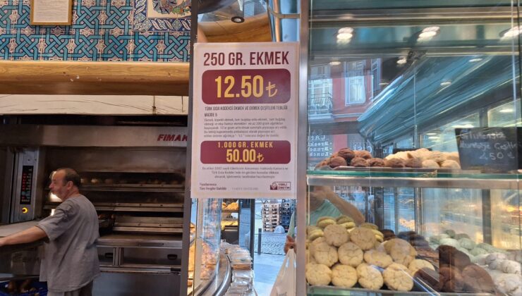 İstanbul Kadıköy’de Ekmek 12.5 TL Oldu