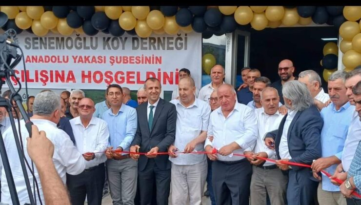 Senemoğlu Derneği Anadolu Yakası Şubesi Açılışı