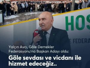 Yalçın Avcı GÖLE-FED Adaylığını Açıkladı