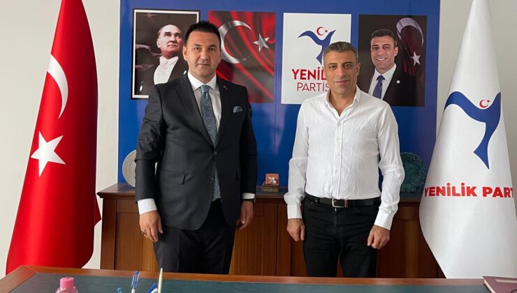 TÜMKON Başkanı Atıcı, Yenilik Partisi’ni ziyaret Etti