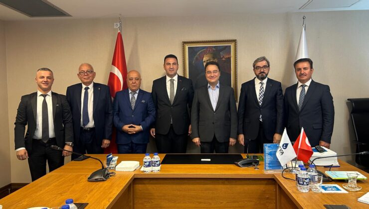 TÜMKON Başkanı Sami Atıcı’dan Ali Babacan’a Ziyaret