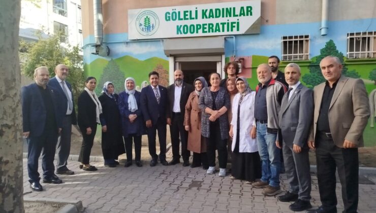 Saadet Partisi’nden Göle Kadın Kooperatifine Ziyaret