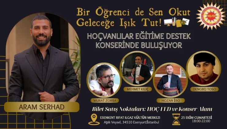 HOÇ-FED Eğitime Destek Gecesi Yapacak