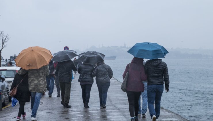 İstanbul yeni bir yağışlı hava etkisine girdi