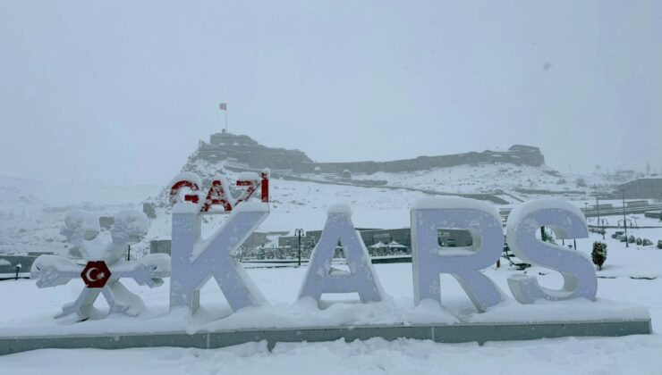 Kars ve Ardahan’da; Kar Kış Kıyamet