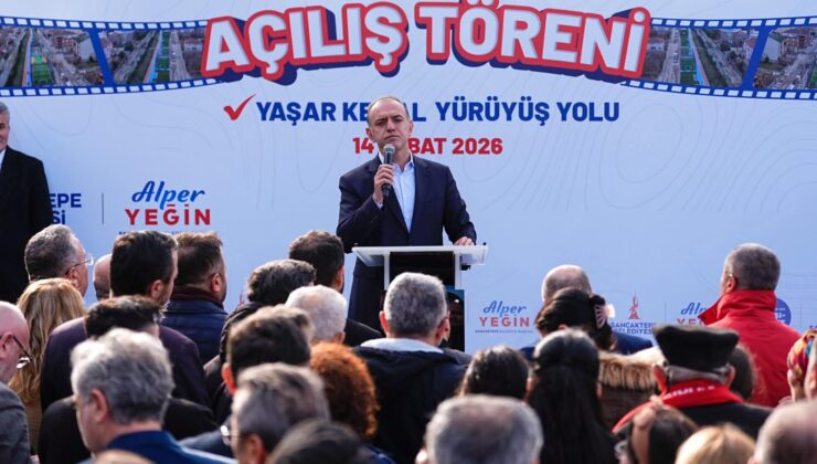 Sancaktepe’de Yaşar Kemal Yürüyüş Yolu ve Spor Alanı Hizmete Açıldı