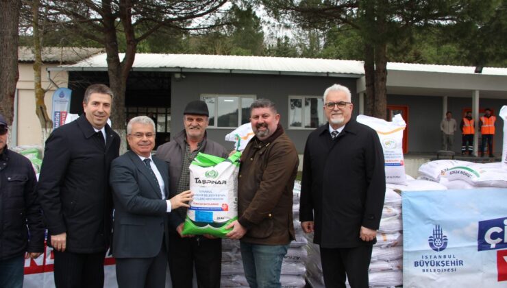 İBB’den Çiftçilere Tohum ve Hasat Makinası Desteği