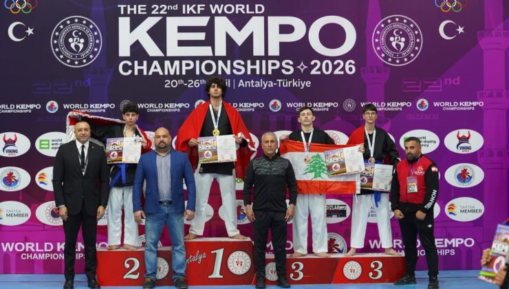 22. Dünya Kempo Şampiyonası Antalya’da Tamamlandı