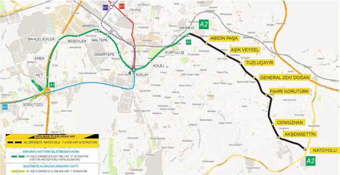 Ankara’ya 4 Yeni Metro Hattı Toplam 44 Kilometrelik Dev Ulaşım Hamles