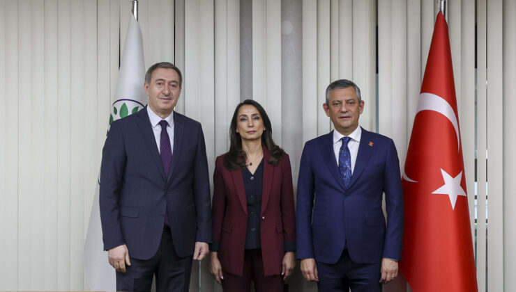 CHP Genel Başkanı Özgür Özel, DEM Parti Ziyareti