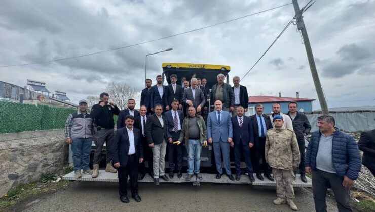 Vali Çiçek, Köprülü Beldesi’nde Beton Yol Çalışması Başlattı