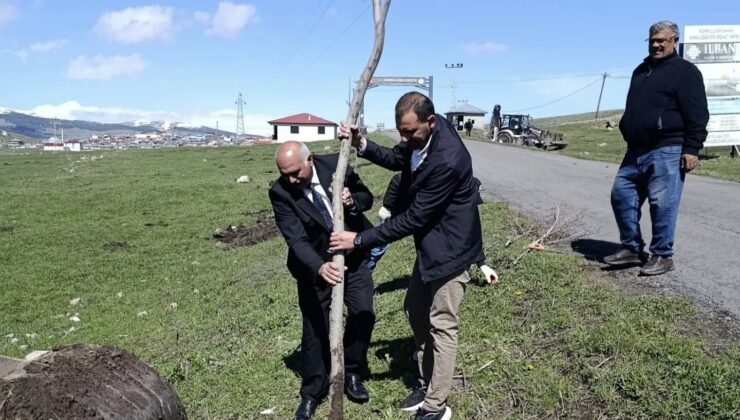Ardahan Köprülü Beldesi’nde Ağaçlandırma Seferberliği