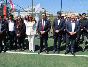 Çekmeköy’de Türkiye’de bir ilk olma özelliği taşıyan spor park alanı açıldı