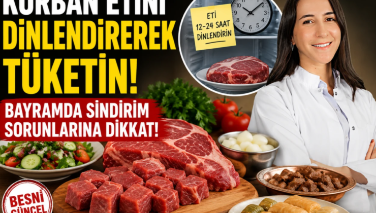 Bayramda sindirim sorunlarına karşı 10 önlem