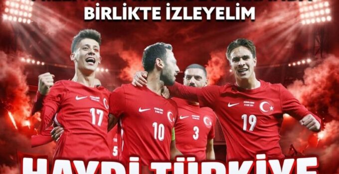 İBB, Milli Takım Heyecanını Meydanlara Taşıyor