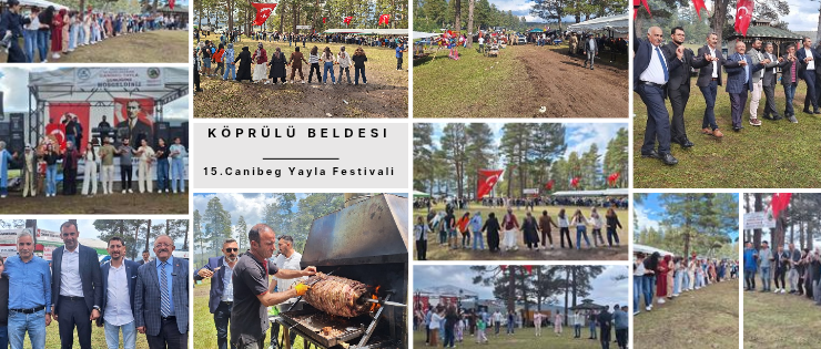 Köprülü Beldesi 15. Canibeg Yayla Festivali 11-12 Temmuz’da
