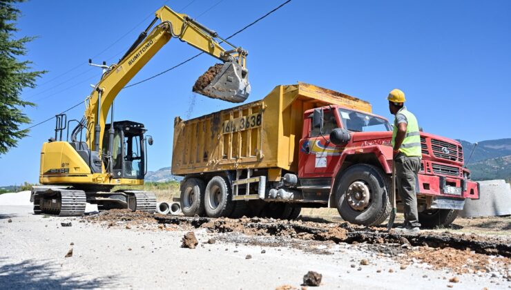 Bursa Büyükşehir’den Orhangazi’ye altyapı yatırımı