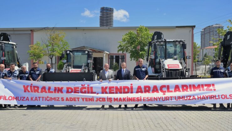 Esenyurt Belediyesi hizmet filosunu büyütüyor