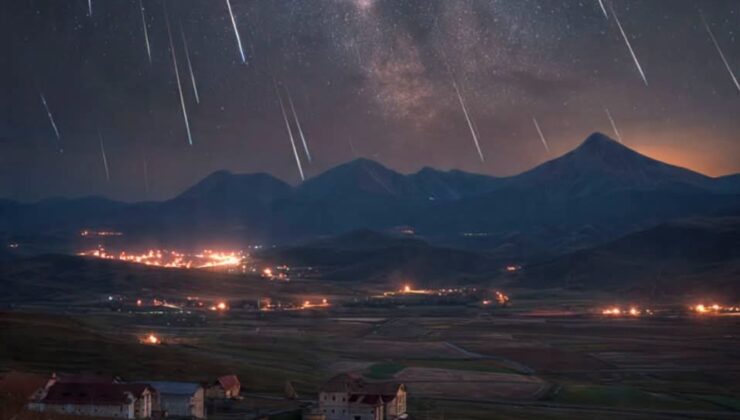 Çıldır Gürcistan semalarında meteor yağmuru