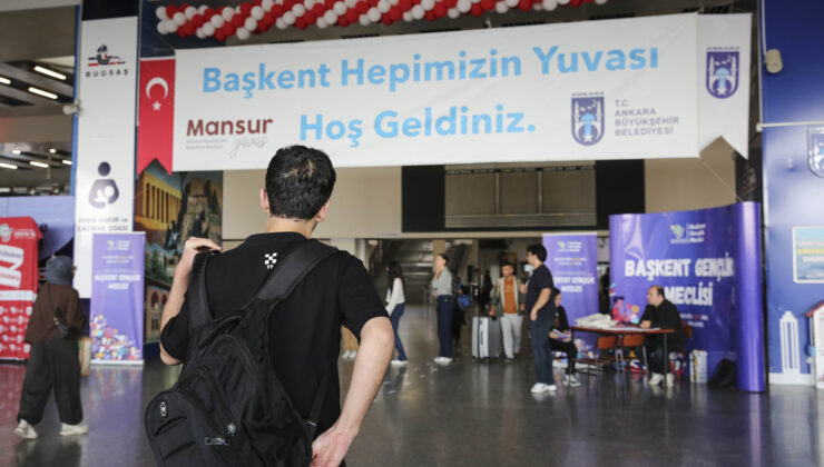 Ankara Büyükşehir Belediyesi Üniversite Öğrencilerini AŞTİ’de Karşılıyor