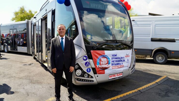 İstanbul’da İETT’nin Filosuna 650 Yeni Otobüs ve Metrobüs Aracı