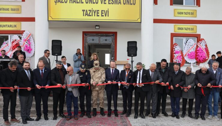 Meşedibi Köyü’nde Taziye Evi Açılışı Yapıldı