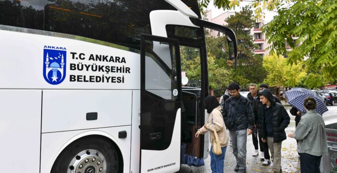 ABB’den üniversite öğrencilerine panoramik Ankara turu